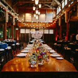 061 dana john karenobristphotography WEBSIZED - We're bowled over by this creative wedding in Seattle (with a hand-dyed dress!) We're bowled over by this creativeSeattle wedding (with a hand-dyed dress!)