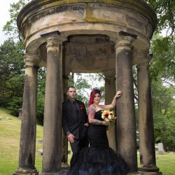 1498975579981 1237505643 - This dark avant garde wedding has the black wedding dress of your dreams This darkly gorgeous wedding has the black wedding dress of your dreams