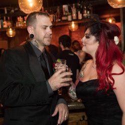 14989757032181923991019 - This dark avant garde wedding has the black wedding dress of your dreams This darkly gorgeous wedding has the black wedding dress of your dreams