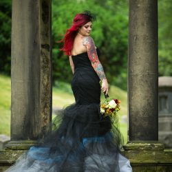 32weddingphotos - This dark avant garde wedding has the black wedding dress of your dreams This dark avant garde wedding has the black wedding dress of your dreams