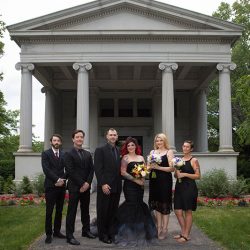 Chris and Miranda Wedding Photos Full Res 107 - This dark avant garde wedding has the black wedding dress of your dreams This darkly gorgeous wedding has the black wedding dress of your dreams
