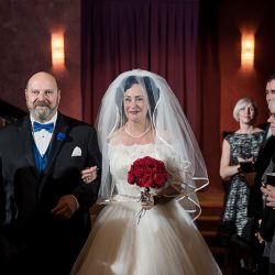 This wedding is like if David Lynch filmed The Addams Family ballroom scene