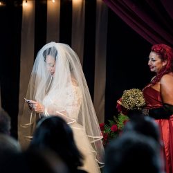 A David Lynch-style wedding