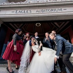 A David Lynch-style wedding