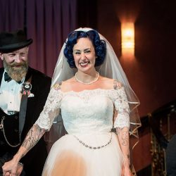 A David Lynch-style wedding