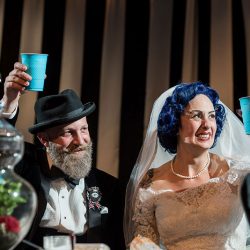 A David Lynch-style wedding