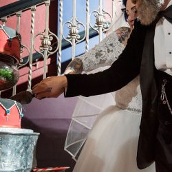 A David Lynch-style wedding