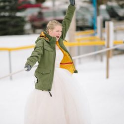 MMIV photo SKI 41 - A castle, a snowboarding bride, and a punk rock wedding on the slopes A castle, a snowboarding bride, and a punk wedding