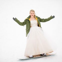 MMIV photo SKI 45 - A castle, a snowboarding bride, and a punk rock wedding on the slopes A castle, a snowboarding bride, and a punk wedding