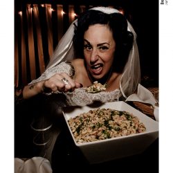 A David Lynch-style wedding