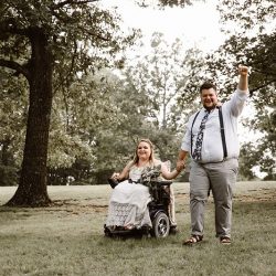 Try and stop the tears from flowing at this sweet and emotional backyard wedding in Tennessee