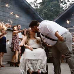Try and stop the tears from flowing at this sweet and emotional backyard wedding in Tennessee