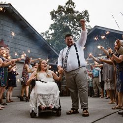 Try and stop the tears from flowing at this sweet and emotional backyard wedding in Tennessee