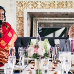 A traditional Indian wedding meets modern American in a gorgeous rustic setting