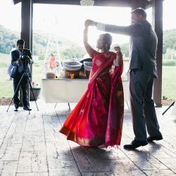 A traditional Indian wedding meets modern American in a gorgeous rustic setting