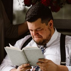Try and stop the tears from flowing at this sweet and emotional backyard wedding