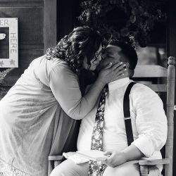 Try and stop the tears from flowing at this sweet and emotional backyard wedding in Tennessee