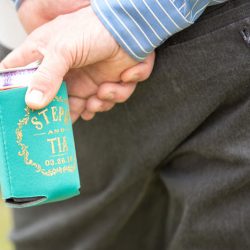 Les bons temps rouler at this New Orleans, LA wedding with food trucks and a sweet first look