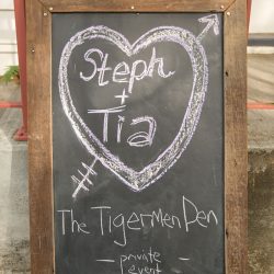 Les bons temps rouler at this New Orleans, LA wedding with food trucks and a sweet first look