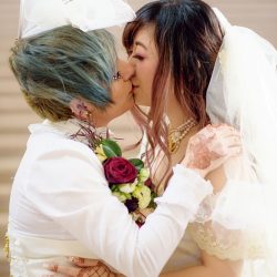 Jiang Khan f27Photography f27Photography0067 low - Heart eyes emoji for this lolita fashion wedding in San Francisco Heart eyes emoji for this lolita fashion wedding in San Francisco