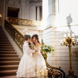 Jiang Khan f27Photography f27Photography0101 low - Heart eyes emoji for this lolita fashion wedding in San Francisco Heart eyes emoji for this lolita fashion wedding in San Francisco