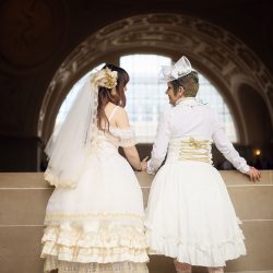 Jiang Khan f27Photography f27Photography0113 low - Heart eyes emoji for this lolita fashion wedding in San Francisco Heart eyes emoji for this lolita fashion wedding in San Francisco