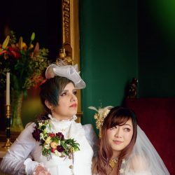 Jiang Khan f27Photography f27Photography0128 low - Heart eyes emoji for this lolita fashion wedding in San Francisco Heart eyes emoji for this lolita fashion wedding in San Francisco