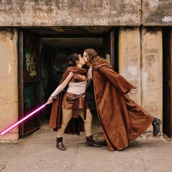 KK Engagement 039 - The Force is strong with this Star Wars cosplay engagement session The Force is strong with this Star Wars cosplay engagement session