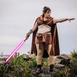 KK Engagement 051 - The Force is strong with this Star Wars cosplay engagement session The Force is strong with this Star Wars engagement session
