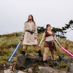 KK Engagement 084 - The Force is strong with this Star Wars cosplay engagement session The Force is strong with this Star Wars engagement session