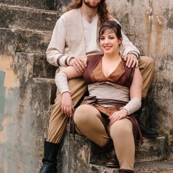 KK Engagement 099 - The Force is strong with this Star Wars cosplay engagement session The Force is strong with this Star Wars engagement session