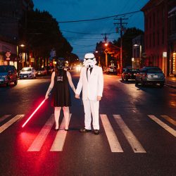 KK Engagement 191 - The Force is strong with this Star Wars cosplay engagement session The Force is strong with this Star Wars engagement session
