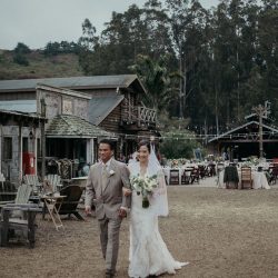 A sweet and relaxed farm wedding with an Old West vibe