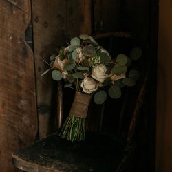 A sweet and chill farm wedding with an Old West vibe