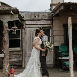 A sweet and relaxed farm wedding with an Old West vibe