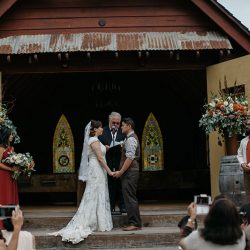A sweet and relaxed farm wedding with an Old West vibe