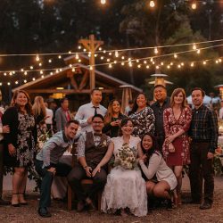A sweet and relaxed wedding with an Old West vibe