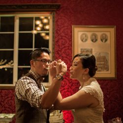 A sweet and relaxed wedding with an Old West vibe