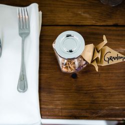 Parker Sells LeslieBarbaroPhotography 20151003details6137 low - A fall-themed wedding celebration with a stunning red dress Intimate, rustic DIY fall wedding celebration with red-dressed bride