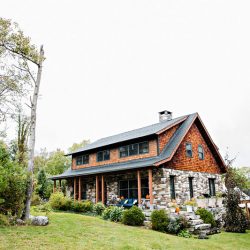 Parker Sells LeslieBarbaroPhotography 20151003details7edmv2 low - A fall-themed wedding celebration with a stunning red dress Intimate, rustic DIY fall-themed wedding celebration with red-dressed bride
