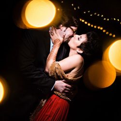 Parker Sells LeslieBarbaroPhotography 20151003susiejordan111edmv102 low - A fall-themed wedding celebration with a stunning red dress Intimate, rustic DIY fall wedding celebration with red-dressed bride