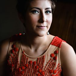 Parker Sells LeslieBarbaroPhotography 20151003susiejordan3edmv8 low - A fall-themed wedding celebration with a stunning red dress Intimate, rustic DIY fall-themed wedding celebration with red-dressed bride