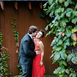 Parker Sells LeslieBarbaroPhotography 20151003susiejordan49edmv21 low - A fall-themed wedding celebration with a stunning red dress Intimate, rustic DIY fall-themed wedding celebration with red-dressed bride
