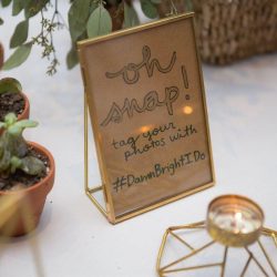 A '90s dance party wedding full of positive vibes