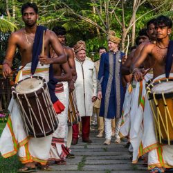 A spectacular three-day backwater wedding in India