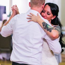 A whimsical poly wedding joining two families in awesomeness