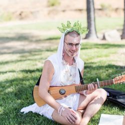 AmberRed San Luis Obispo non traditional wedding Renoda Campbell Photography 5876 - Woodland creatures, wings, and magic abound at this faery-themed wedding Woodland creatures, wings, and magic abound at this faery-themed wedding