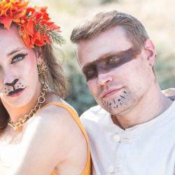 AmberRed San Luis Obispo non traditional wedding Renoda Campbell Photography 6255 - Woodland creatures, wings, and magic abound at this faery-themed wedding Woodland creatures, wings, and magic abound at this fairy-themed wedding