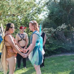 AmberRed San Luis Obispo non traditional wedding Renoda Campbell Photography 6749 - Woodland creatures, wings, and magic abound at this faery-themed wedding Woodland creatures, wings, and magic abound at this fairy-themed wedding