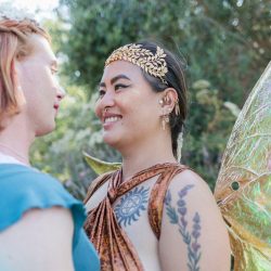AmberRed San Luis Obispo non traditional wedding Renoda Campbell Photography 6858 - Woodland creatures, wings, and magic abound at this faery-themed wedding Woodland creatures, wings, and magic abound at this fairy wedding